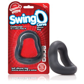 Swingo Curve (Grey) – Reversible Flexible Cock Ring Cockrings